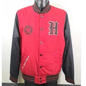 Hollister California Red Jacket Fleece Lined Excellent Condition Size XS